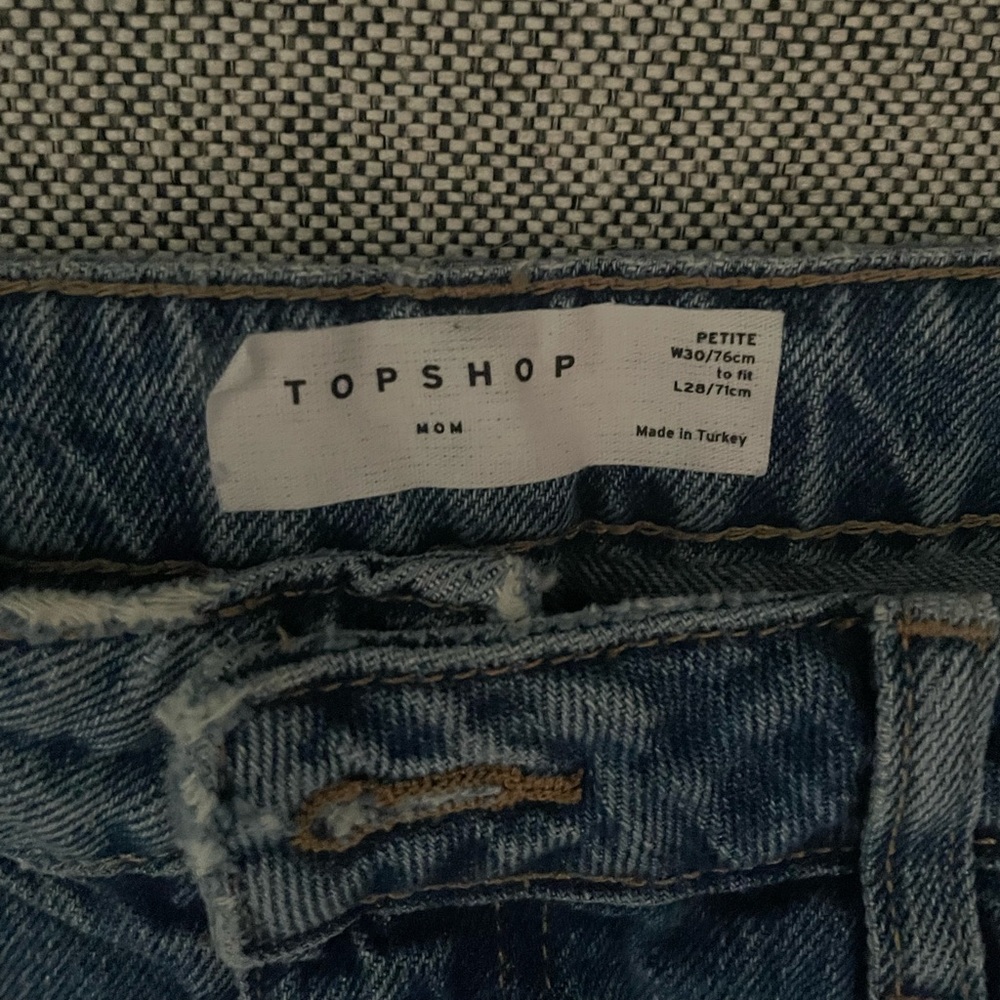 Topshop petite mom jeans
